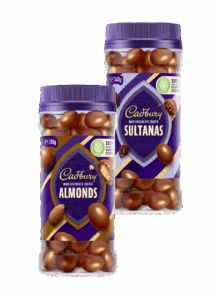 Cadbury Chocolate Jars